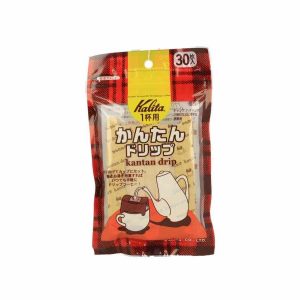 Gotejador de Café Descartável Kalita Kantan Drip, 30 un. - Desfrute de café fresco de qualidade com praticidade e elegância. Compre online agora!