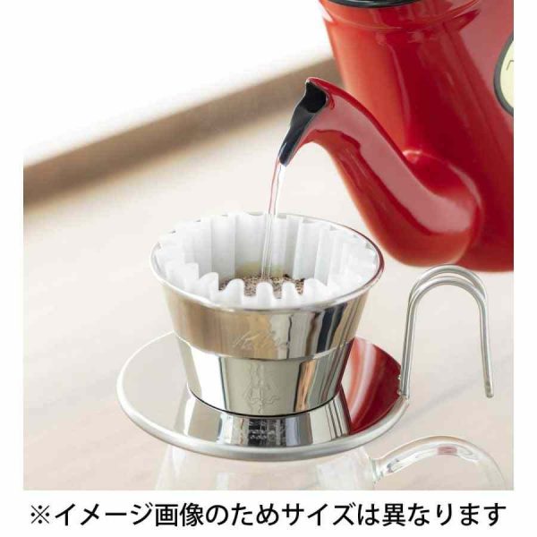 Gotejador de café em aço inoxidável Kalita WDS-185 para um café perfeito em casa. Compre agora e aprimore a sua experiência de degustação!