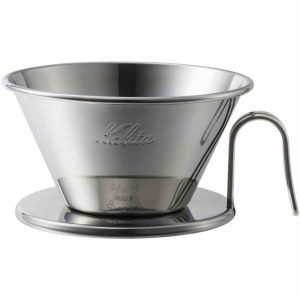 Escorredor de café Kalita WDS-185 em aço inoxidável de alta qualidade para um café perfeito. Compre já!
