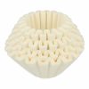 Pacote de 100 Papéis de filtro brancos Kalita Wave #185 de alta qualidade para café. Compatível com Kalita Wave #185. Melhore seu café!