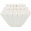 Papel de filtro branco Kalita Wave #185, 100 unidades - Filtros de qualidade premium para café, compatíveis com Kalita Wave, 100 unidades. Suave extração. Ideal para apreciadores de café.