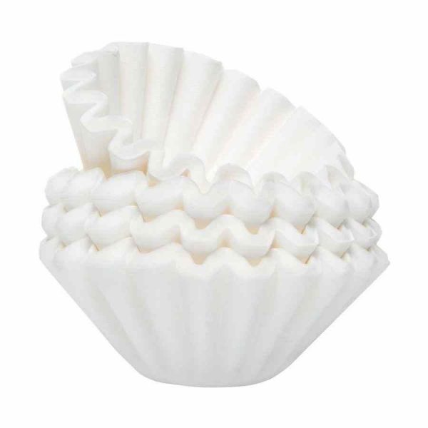 Pacote 50 Papéis de Filtro Brancos Kalita Wave #185 de Alta Qualidade - Filtros de Café para Melhor Sabor e Aroma, Ideal para Cafeteiras Kalita - Compre Agora!
