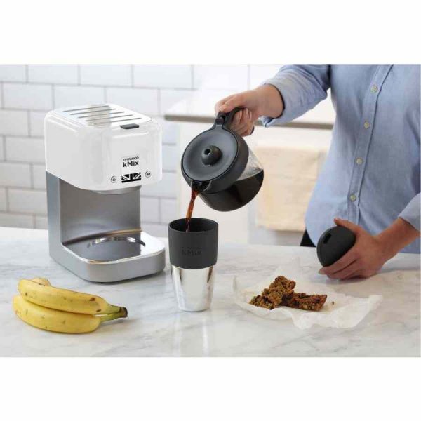 Cafeteira Kenwood kMix 0,75 l branca - Design elegante para o teu café perfeito. Compra já esta cafeteira de alta qualidade!