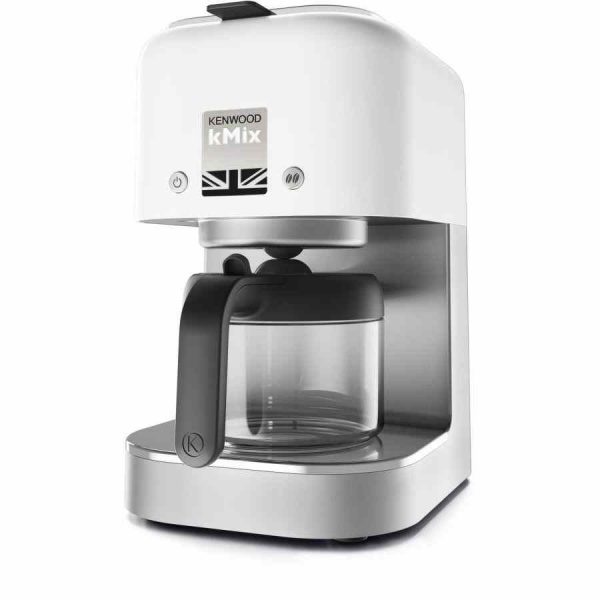 Cafeteira Kenwood kMix 0,75 l branca: Desfrute do seu café perfeito com esta elegante máquina de café, ideal para a sua cozinha. Compre já!