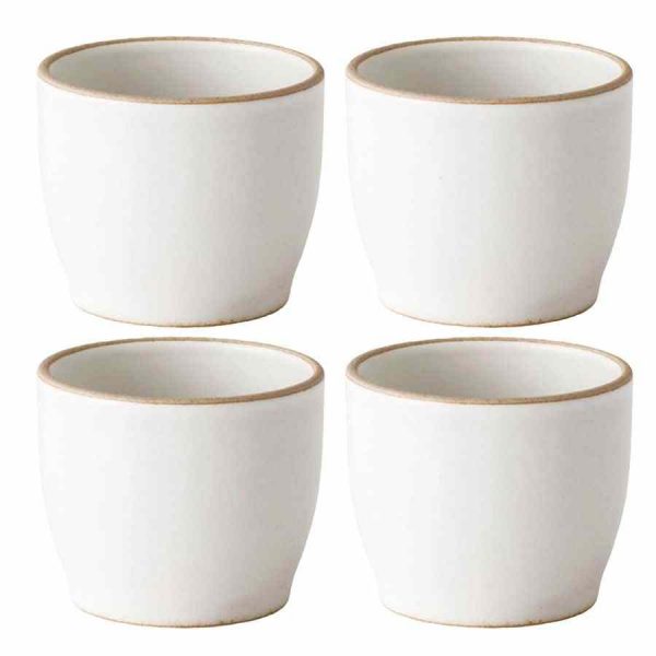 Copo de Cerâmica Kinto NORI 4 unidades x 200 ml | Elegância e qualidade para desfrutar as suas bebidas favoritas. Compre online!