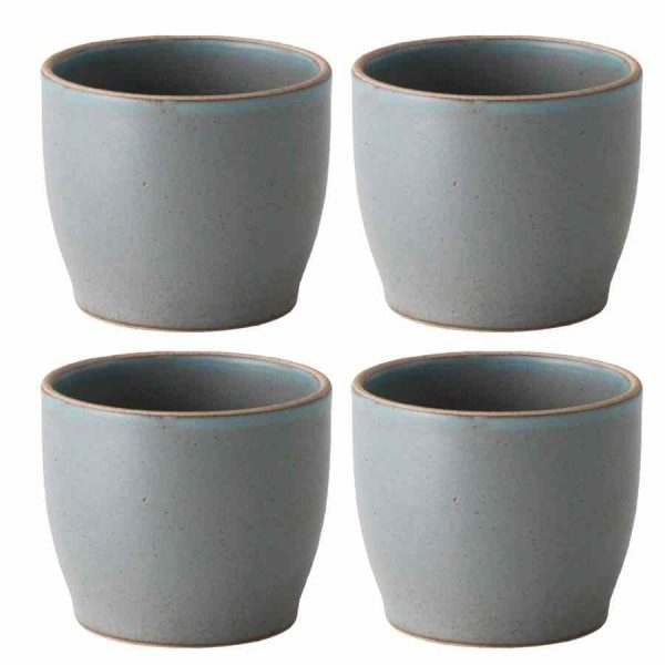Copo de Cerâmica NORI 4 x 200 ml da Kinto, Elegância e Qualidade para Desfrutar a Sua Bebida Favorita em Casa. Compre Agora!