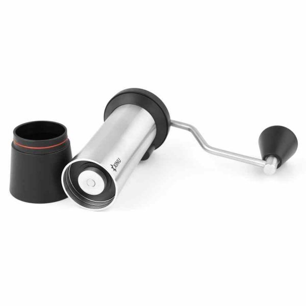 Moedor de café Kinu M47 Simplicity: Café moído fresco de alta qualidade em casa com este elegante moedor de café manual. Compre online hoje!