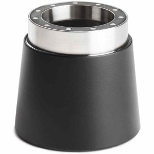 Receptor de copo de captura em aço inoxidável Kinu M47 com 11 ímãs - Acessório durável para melhorar sua experiência de café. Compre online!