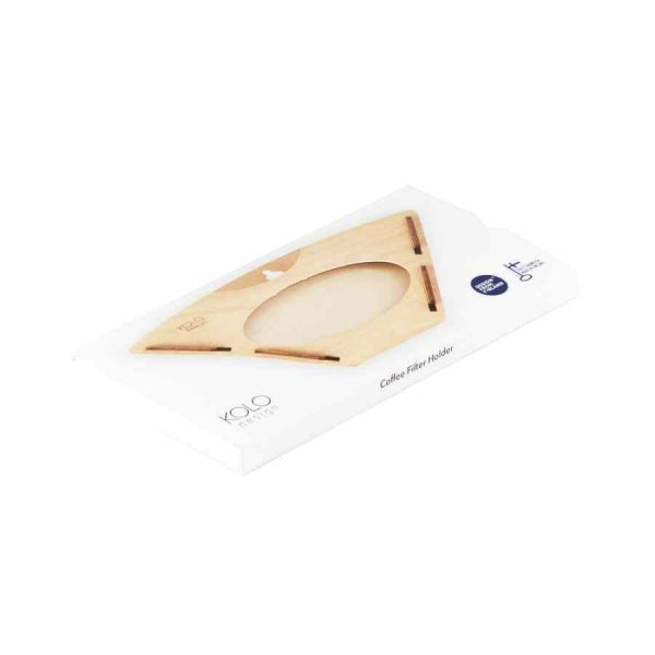 Café gourmet KOLO Design Porta Papel Filtro x Crema Royalty Blend 250 g, origem extraordinária para apreciadores. Compre online!