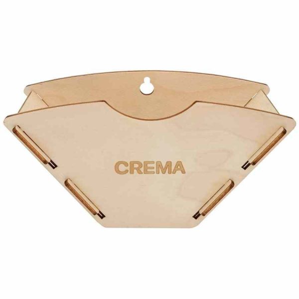 Porta-filtro de madeira de bétula, elegante e funcional para café fresco. Adicione um toque de design à sua rotina de preparação de café.