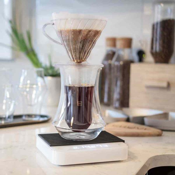 Jarra de café Kruve EQ Piqué 300 ml, para um café perfeito. Design elegante e qualidade premium. Aprecie cada gole com esta jarra de café sofisticada. Compre agora!