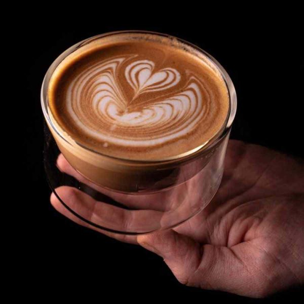 Conjunto Copo de Leite Kruve Imagine, 2 unidades - Desfrute de café perfeito com estilo e qualidade. Ideal para apaixonados por café.
