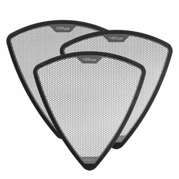Conjunto de 3 peneiras Kruve Sieve XL de alta qualidade para café - Kit profissional de análise de grãos. Aperfeiçoe sua moagem!