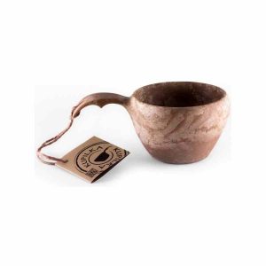 Kupilka 37 Copo Externo 2 em 1 370 ml, Marrom - Produto de alta qualidade para outdoor e camping, elegância e funcionalidade combinadas.