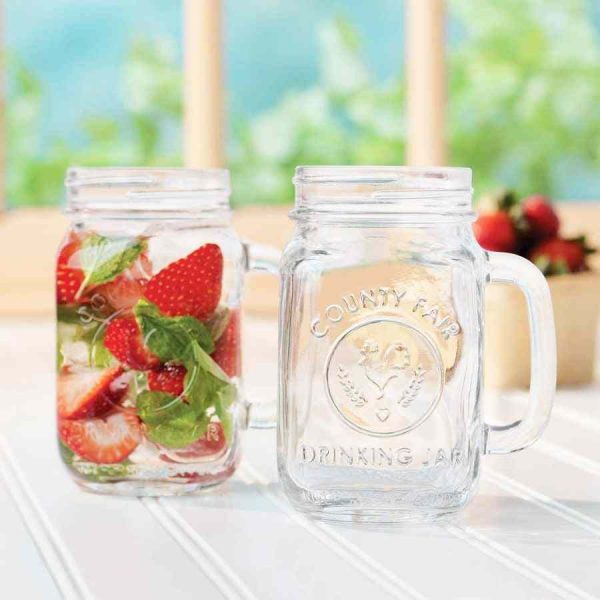 Frasco para beber Libbey County Fair 16oz/473ml para desfrutar de bebidas com estilo e elegância. Perfeito para curtir momentos especiais!