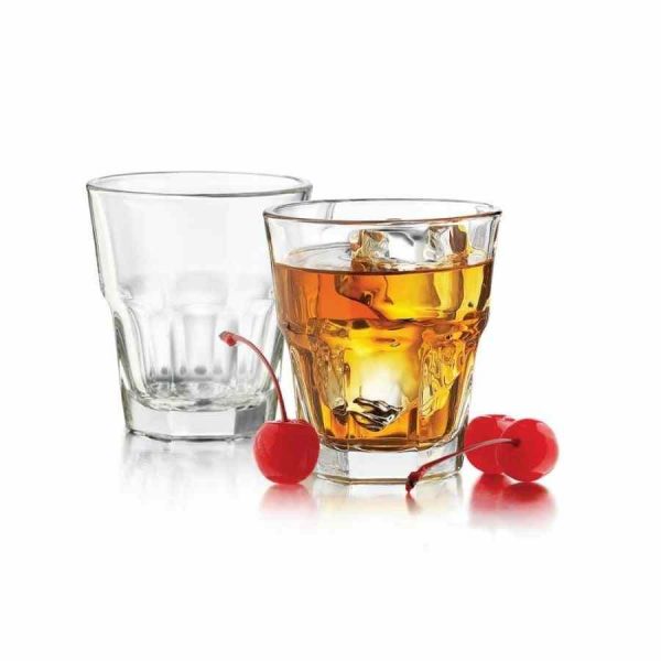 Copos de vidro Libbey Gibraltar, conjunto de 6 unidades para bebidas. Design elegante e durável para desfrutar das suas bebidas favoritas.