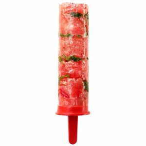 Molde de frutas congeladas Lékué - Ferramenta de cozinha prática e inovadora para congelar frutas frescas. Ideal para sobremesas saudáveis.