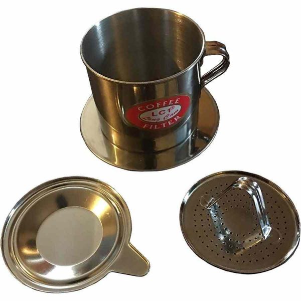 Filtro de café longo Cam Phin - Desfrute de um café rico e aromático em casa com este filtro de café elegante e durável. Compre já!