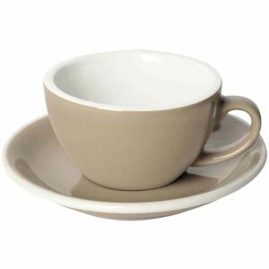 Copo Cappuccino Ovo Loveramics 200 ml, elegante e resistente para desfrutar do seu café favorito. Ideal para a sua coleção de louças.