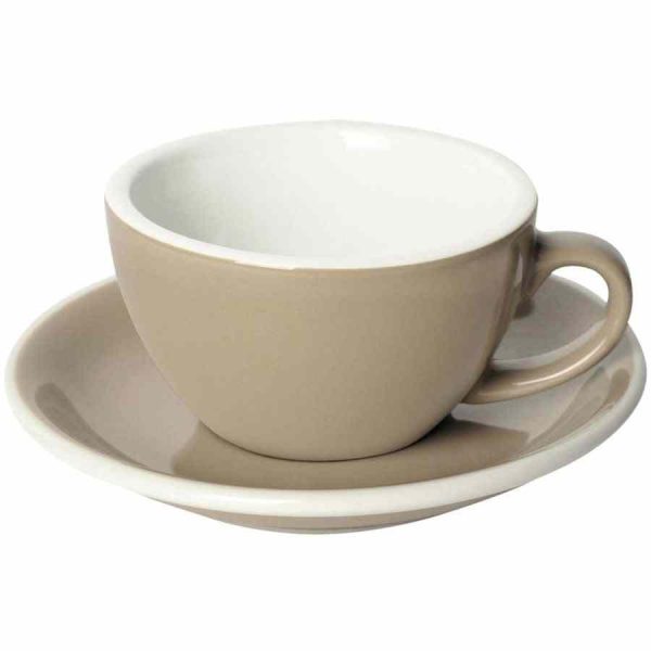 Copo Cappuccino Ovo Loveramics 200 ml, elegante e resistente para desfrutar do seu café favorito. Ideal para a sua coleção de louças.
