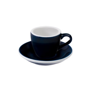 Copos de café Loveramics Ovo de 80 ml para espresso, elegantes e duráveis. Ideal para desfrutar do café perfeito em casa ou no escritório.