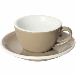 Loveramics Copo Branco Plano de Ovo 150 ml - Elegância e qualidade para desfrutar o seu café favorito. Compre online agora!