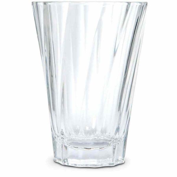Copos de vidro torcido Loveramics, Transparentes - Conjunto de 6 copos de vidro transparentes de alta qualidade para servir com estilo. Ideal para diversas ocasiões. Compre agora!