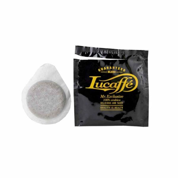 Cápsulas de café expresso Lucaffé 100% Arábica - Mr Exclusive ESE, sabor intenso e aromático. Compre online!