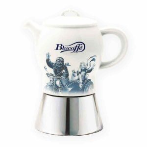 Pote Lucaffé Blucaffé Moka para 4 xícaras - Desfrute do aroma irresistível do café. Adquira já o seu!
