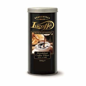 Café filtrado Lucaffé 500g - café moído de alta qualidade para os seus momentos especiais. Compre online e saboreie o melhor café!