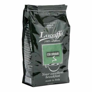 Lucaffé Colômbia 500 g Café em Grãos - Ouro líquido diretamente da Colômbia, aroma intenso e sabor requintado. Compre online já!