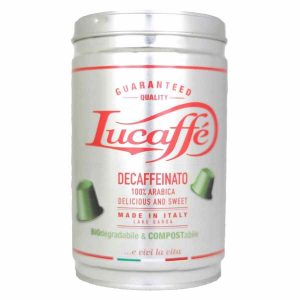 Cápsulas de café biodegradáveis Lucaffé Decaf, compatíveis com Nespresso, embalagem com 22 unidades - Compre online!