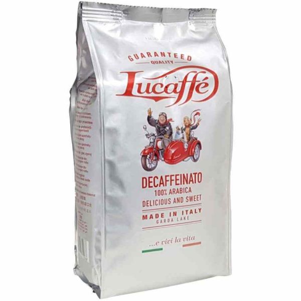 Café Descafeinado Lucaffé Decaffeinato - Delicioso café sem cafeína, sabor intenso e encorpado para desfrutar a qualquer hora do dia. Compre online agora!