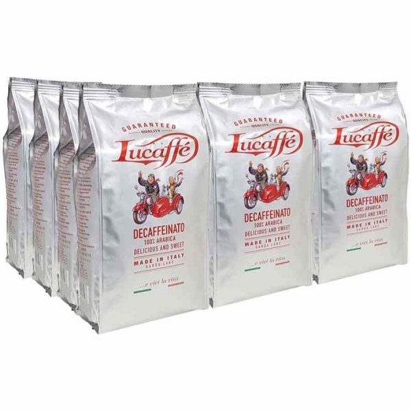 Café descafeinado Lucaffé Decaffeinato - Delicioso café sem cafeína para momentos de puro prazer. Aproveite a qualidade Lucaffé!