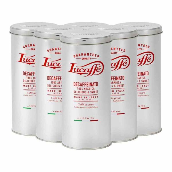 Café Descafeinado Lucaffé Decaffeinato - Aroma intenso para os amantes de café sem cafeína. Compre online e saboreie a excelência!