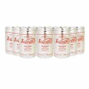 Delicie-se com o Café Descafeinado Lucaffé Decaffeinato de alta qualidade - o seu go-to para momentos de puro prazer sem cafeína! Compre agora online.