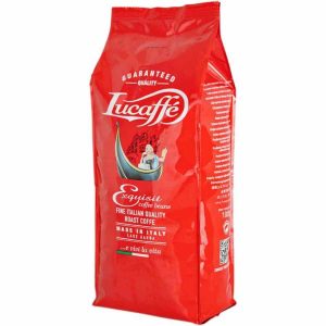 Café Lucaffé Exquisit 1 kg - Grãos de Café de Excelência para seu Paladar Perfeito. Aproveite o Melhor Café em Portugal!