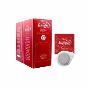 Cápsulas de café expresso Lucaffé Exquisit ESE - Pack de 150 unidades, sabor intenso e aroma requintado para momentos especiais.