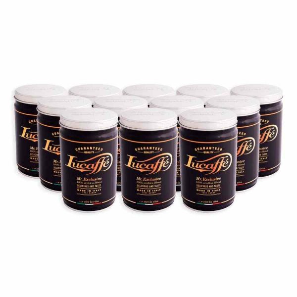 Lucaffé Mr Exclusive 100% Arábica - Café premium para os amantes de qualidade. Compre online e desfrute do melhor sabor. Café gourmet de excelência!