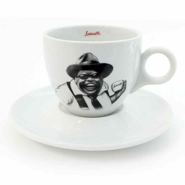 Xícara de Cappuccino Lucaffé Mr. Exclusive - Desfrute do verdadeiro sabor italiano em casa! Aprecie o cappuccino perfeito da Lucaffé. Compre já online!