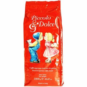 Desfrute do requinte do Lucaffé Piccolo & Dolce em grãos de café. Café premium de 1 kg para os amantes de café exigentes. Compre já!