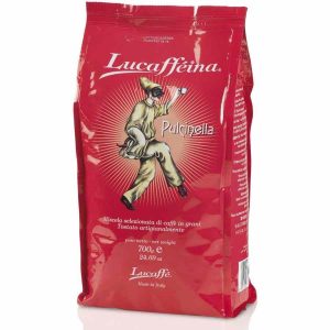 Lucaffé Pulcinella 700 g Café em Grãos: Café premium de alta qualidade para os amantes de café fresco. Compre online e desperte os seus sentidos.
