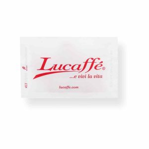 Açúcar Branco Lucaffé em embalagens individuais de 4 g - Conjunto de 2250 unidades para uma experiência de café perfeita - Compre online agora!