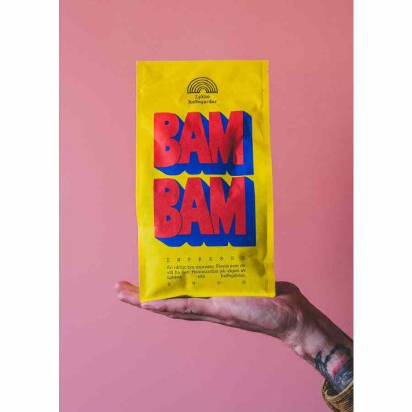Café em grãos Lykke Espresso BAM BAM 500g - Aroma intenso e sabor requintado para os amantes de café. Compre online!