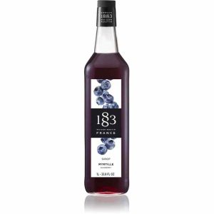 Xarope de Mirtilo Maison Routin 1883 1000 ml, ideal para cocktails e sobremesas. Compre online e adicione sabor à sua vida!