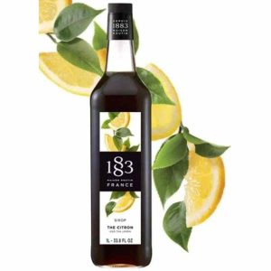 Xarope de Limão Maison Routin 1883 para Chá Gelado 1000ml - Refresque-se com o sabor intenso deste xarope premium para chá gelado.