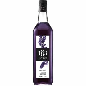 Xarope de Lavanda Maison Routin 1883 de alta qualidade, ideal para cocktails e sobremesas. Compre agora o frasco de 1000 ml!