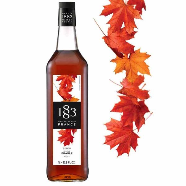 Xarope de Bordo 1000 ml Maison Routin 1883 - Deliciosa calda de bordo para cocktails e sobremesas gourmet. Compre online agora!