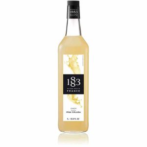 Xarope de Piña Colada 1000 ml da Maison Routin 1883 - Delicie-se com o sabor tropical deste xarope de alta qualidade! Ideal para cocktails e sobremesas. Compre já!
