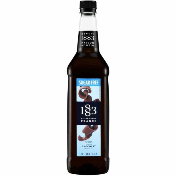 Xarope de Chocolate Sem Açúcar Maison Routin 1883, 1000 ml - Delicioso indulgência sem culpa para os amantes de chocolate. Compre online!